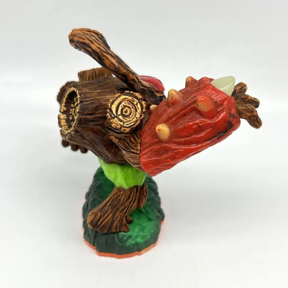 Skylanders GIANTS Tree Rex 2012 Activision 4” Figure with Orange Base - Tested